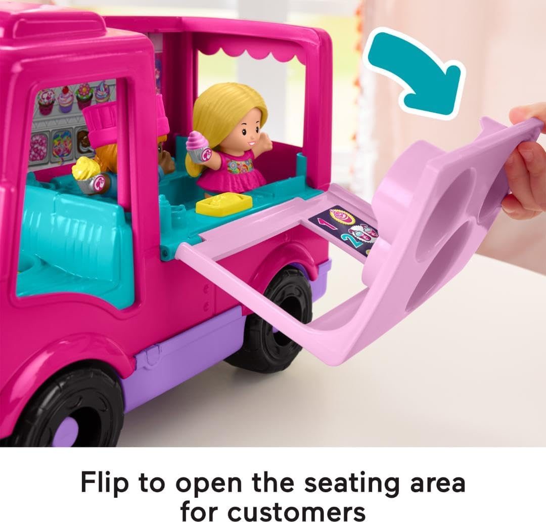 Little People Barbie Cupcake Truck view 4
