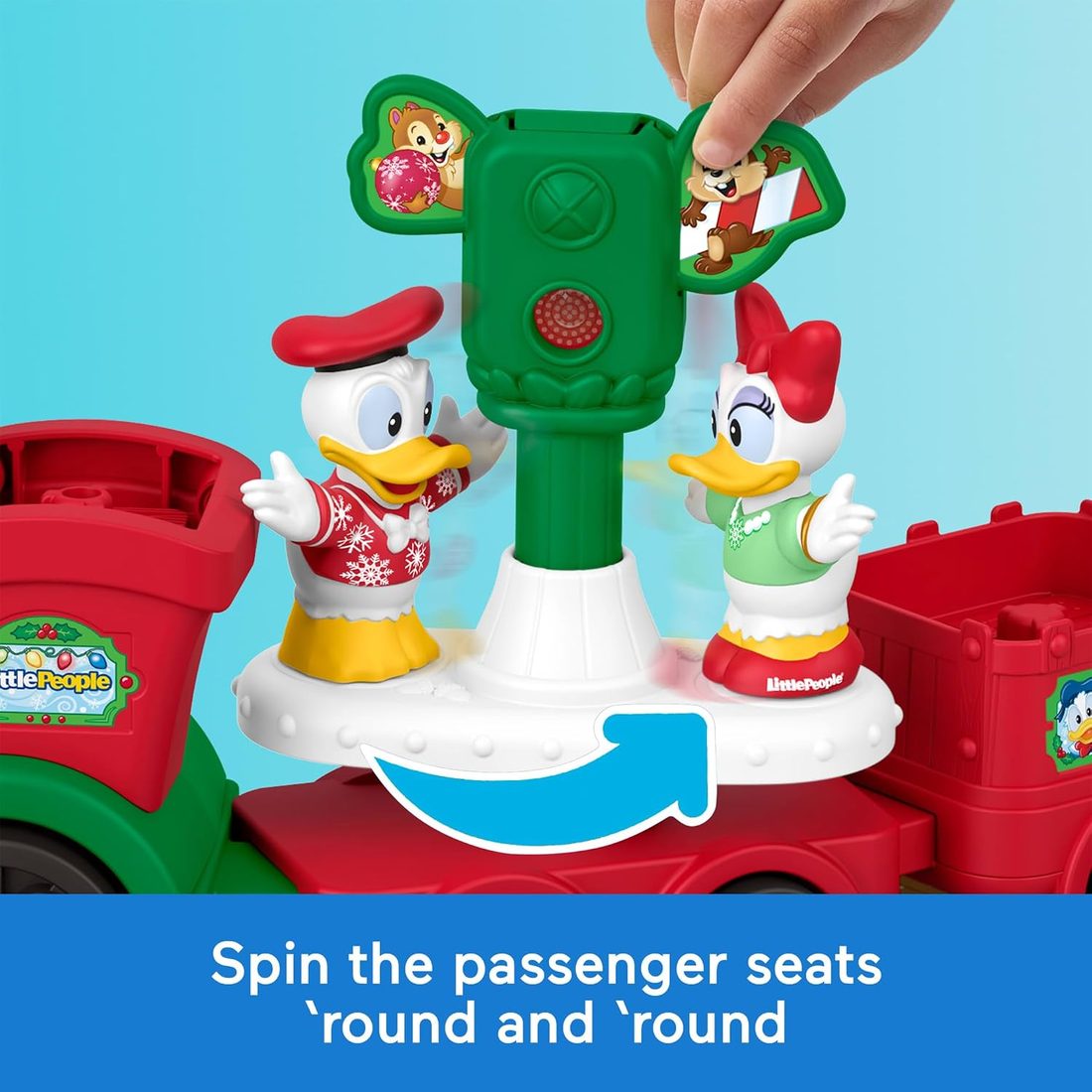 Little People Disney Jr Musical Christmas Train view 4
