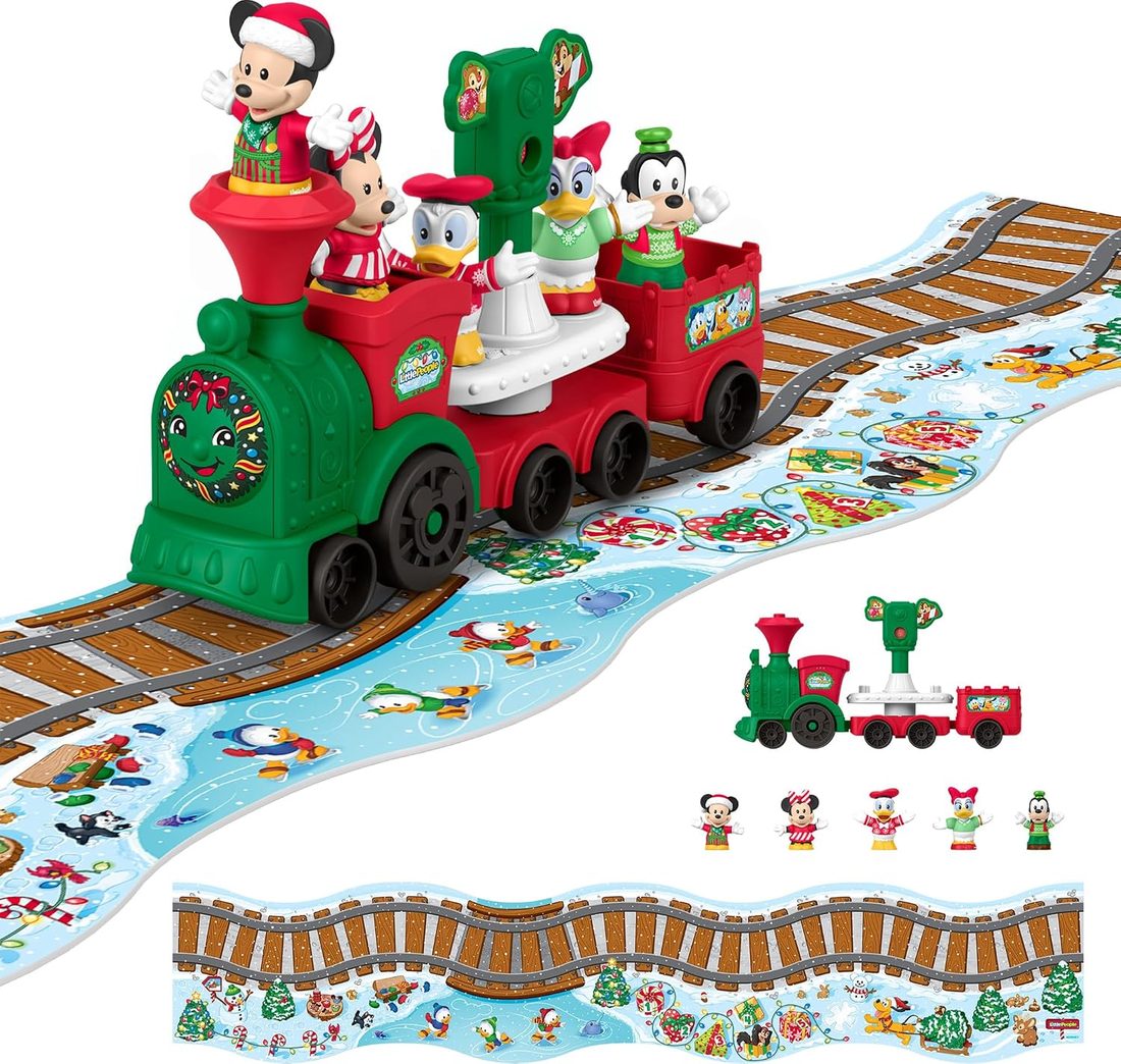 Little People Disney Jr Musical Christmas Train