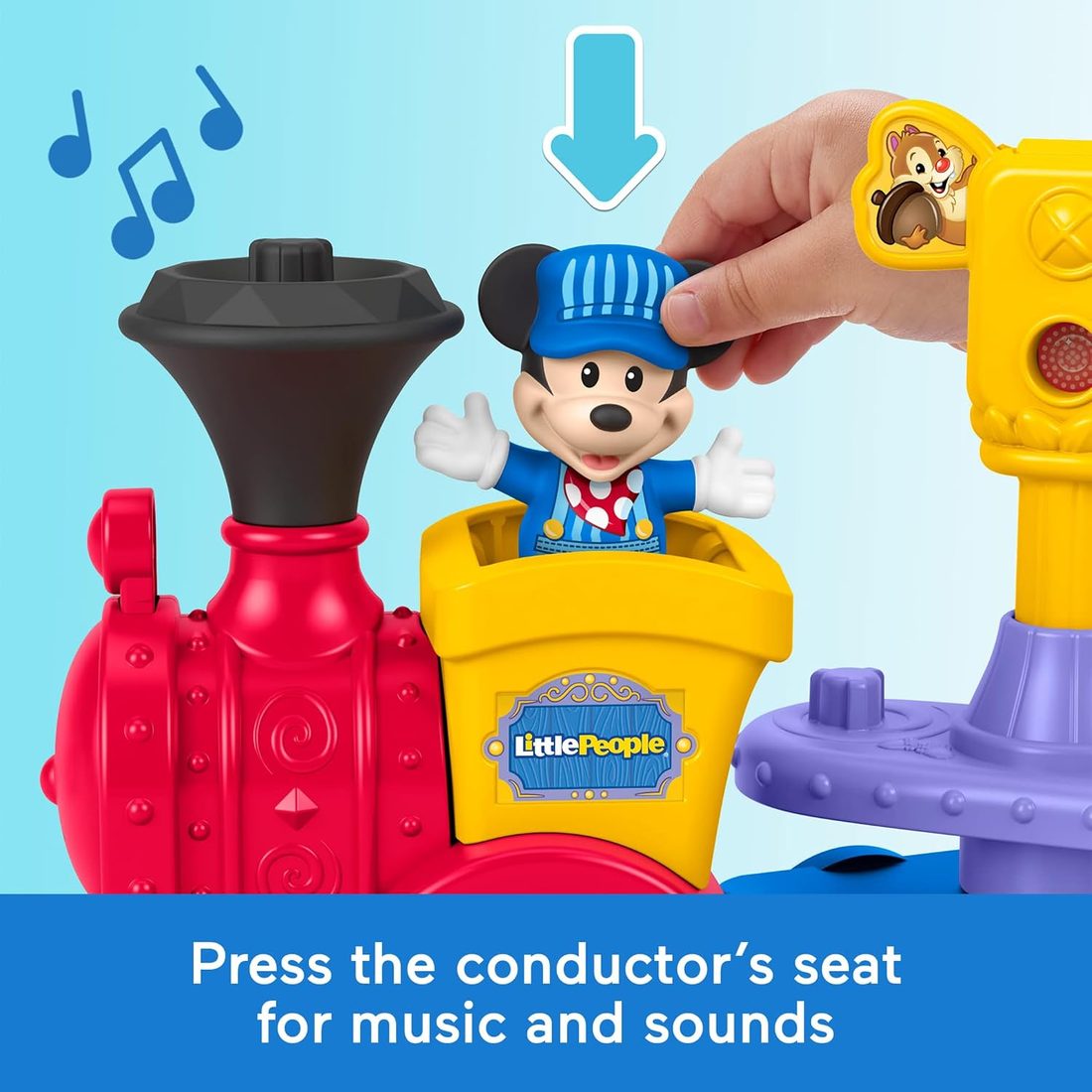 Little People Disney Mickey & Minnie Musical Train view 4