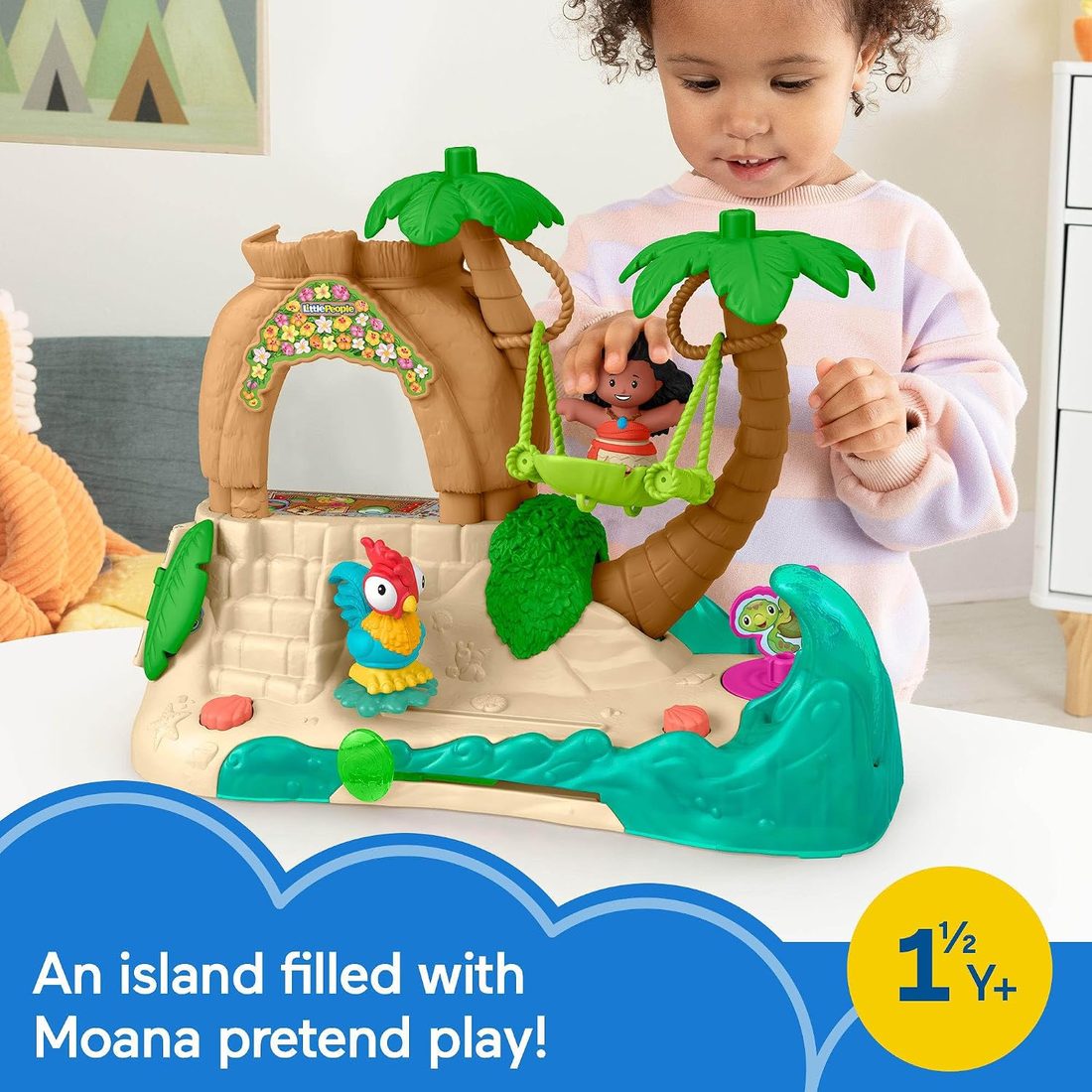 Little People Disney Princess Moana Adventure Village view 2