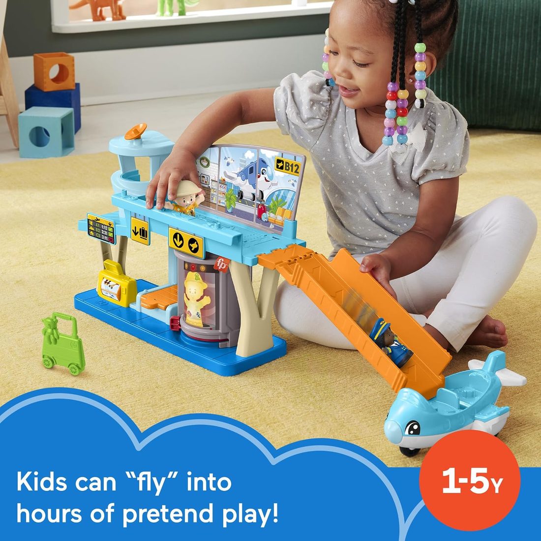 Little People Everyday Adventures Airport Playset view 2