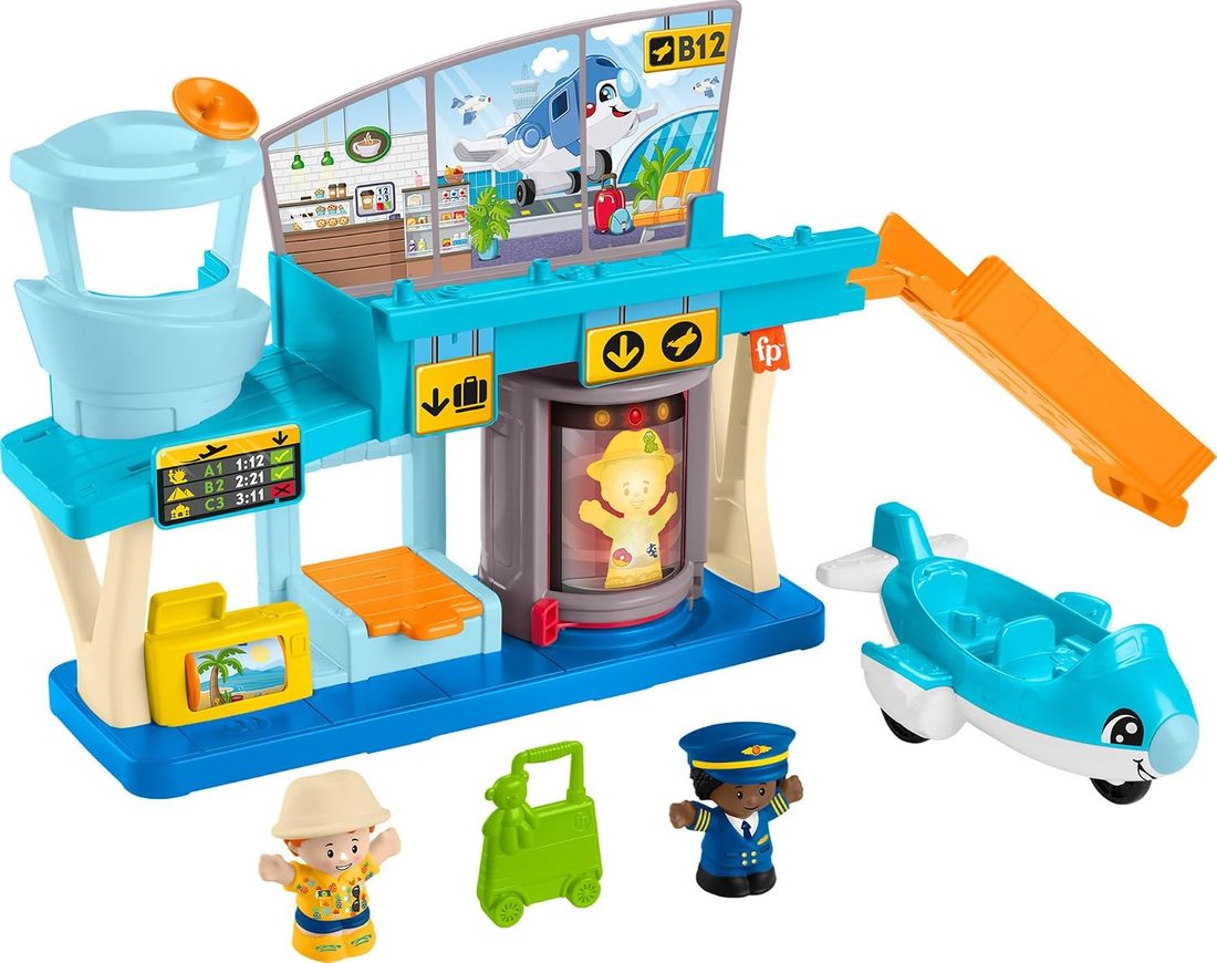 Little People Everyday Adventures Airport Playset