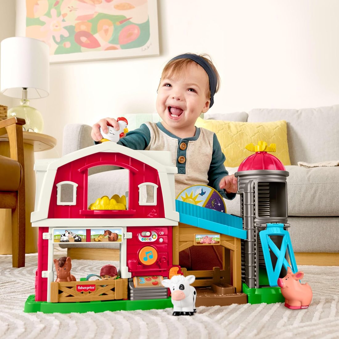 Little People Farm Animals Music & Learning Set view 2
