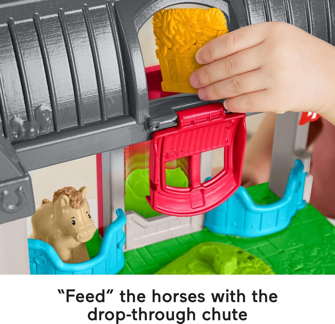 Little People Friendly Horses Stable Playset view 4