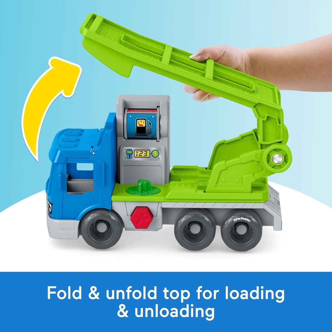 Little People Load & Roll Hauler Playset view 3