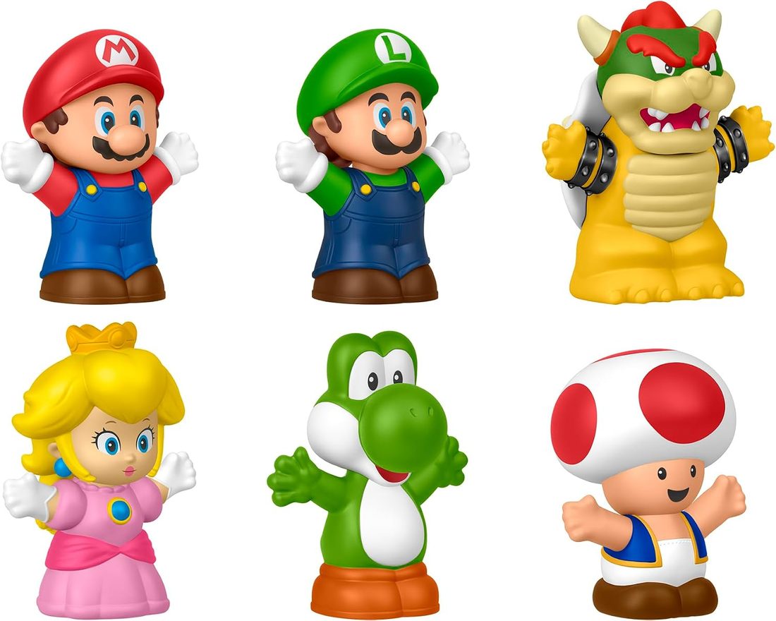 Little People Barbie, Mario & Heroes