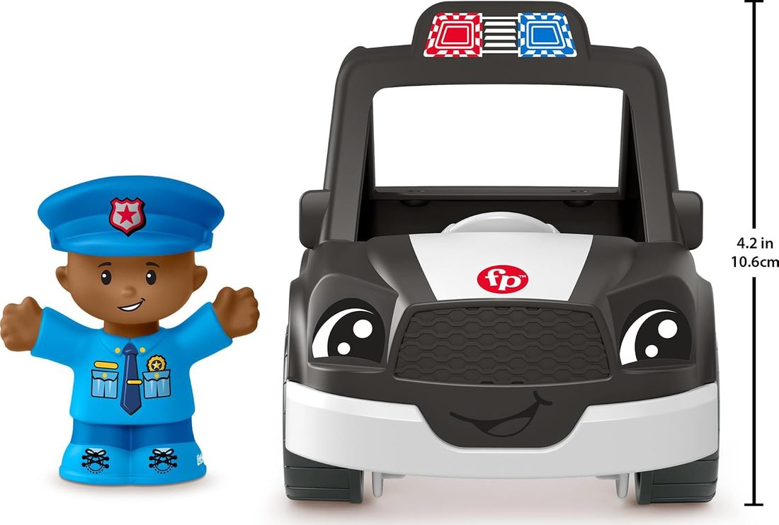 Little People Police Car view 4
