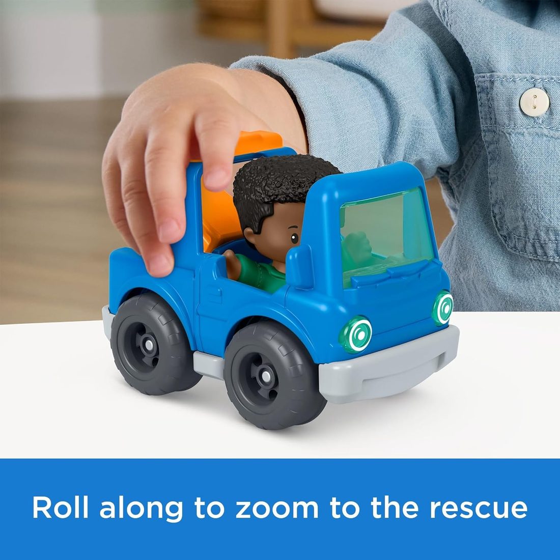 Little People Roadside Tow & Go Figure & Vehicle Set view 3